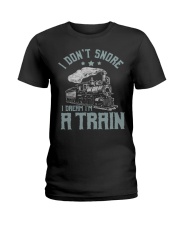 Train - Don't snore Ladies T-Shirt tile