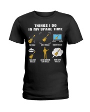 Spare Time - Ukulele Ladies T-Shirt tile