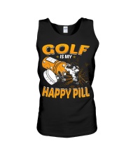 Happy Pill - Golf Unisex Tank tile