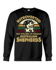 Introverted - Australian Shepherd Crewneck Sweatshirt tile