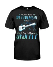 Ukulele - Retirement Plan Classic T-Shirt front