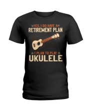 Ukulele - Retirement Plan Ladies T-Shirt tile