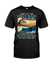 Kitesurfing - Grey hair fool you Premium Fit Mens Tee tile