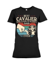 Best Dad Ever - Cavalier King Charles Spaniel Premium Fit Ladies Tee tile