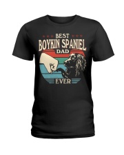 Best Dad Ever - Boykin Spaniel Ladies T-Shirt tile