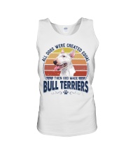 Dog Created Equal - Bull Terrier Unisex Tank tile