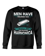 Men Have Feelings - Harmonica Crewneck Sweatshirt tile