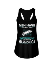 Men Have Feelings - Harmonica Ladies Flowy Tank tile