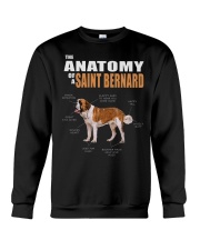 Dog Anatomy - Saint Bernard Crewneck Sweatshirt tile