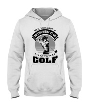 Retirement Plan Golf Hooded Sweatshirt tile