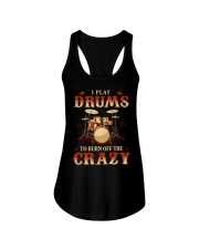 Drums - Burn Off Crazy Ladies Flowy Tank tile