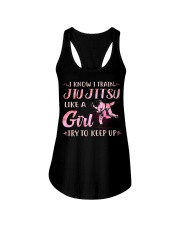 Jiu Jitsu - Like A Girl Ladies Flowy Tank tile