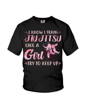Jiu Jitsu - Like A Girl Youth T-Shirt tile