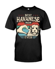 Best Dog Mom Havanese Classic T-Shirt front