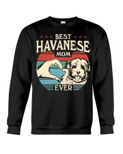 Best Dog Mom Havanese Crewneck Sweatshirt tile