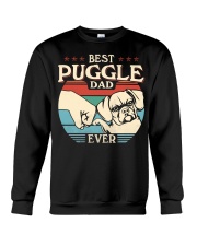 Best Dad Ever - Puggle Crewneck Sweatshirt tile