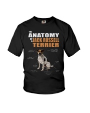 Dog Anatomy - Jack Russell Terrier Youth T-Shirt tile