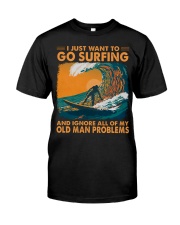 Surfing - Old Man Problems Premium Fit Mens Tee tile