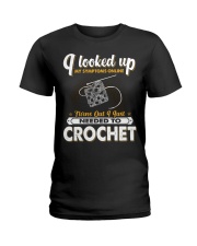 My Symptoms - Crochet Ladies T-Shirt tile