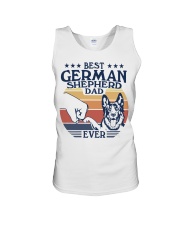 Best Dad Ever German Shepherd Unisex Tank tile