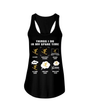 Spare Time - Skiing Ladies Flowy Tank tile