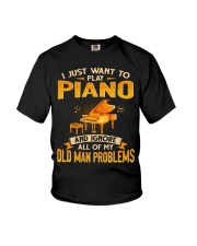 Piano - Old Man Youth T-Shirt tile