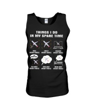 Spare Time Model Aircraft Unisex Tank tile