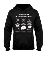 Spare Time Model Aircraft Hooded Sweatshirt tile