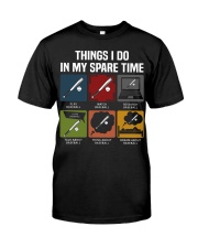 Baseball - Spare Time Premium Fit Mens Tee tile