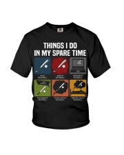 Baseball - Spare Time Youth T-Shirt tile