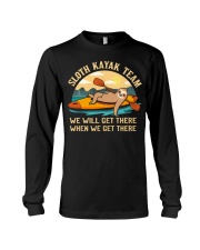 Kayaking - Sloth Team Long Sleeve Tee tile
