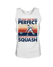 I May Not Be Perfect Squash Unisex Tank tile