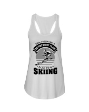 Retirement Plan Skiing Ladies Flowy Tank tile