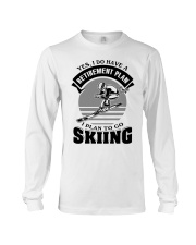 Retirement Plan Skiing Long Sleeve Tee tile