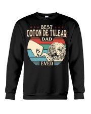 Best Dad Ever - Coton de Tulear Crewneck Sweatshirt tile