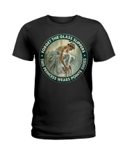 Ballet - Pointe Shoes Ladies T-Shirt tile
