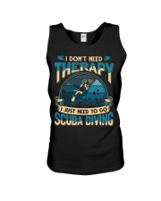 Scuba Diving I Don't Need Therapy Unisex Tank tile
