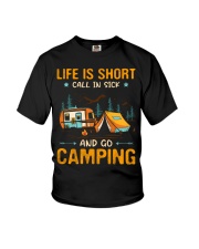 Camping - Life Is Short Youth T-Shirt tile
