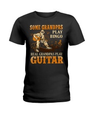 Guitar - Grandpa Bingo Ladies T-Shirt tile