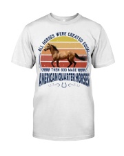 Horse Created Equal - American Quarter Horses Premium Fit Mens Tee tile