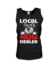 Local Hug Dealer - Miniature Schnauzer Unisex Tank tile