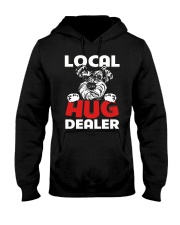 Local Hug Dealer - Miniature Schnauzer Hooded Sweatshirt tile