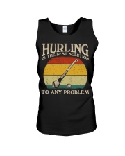 The Best Solution - Hurling Unisex Tank tile