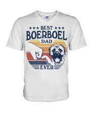 Best Dad Ever Boerboel V-Neck T-Shirt tile