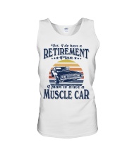 Have Retirement Plan Muscle Car Unisex Tank tile