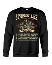 5 Things I Like - Kayaking Crewneck Sweatshirt tile