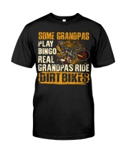 Dirt Bike Grandpas Bingo Premium Fit Mens Tee tile