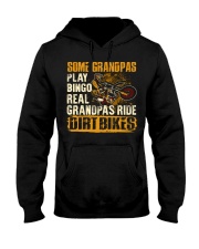Dirt Bike Grandpas Bingo Hooded Sweatshirt tile