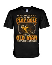Golf - Ain't Perfect V-Neck T-Shirt tile
