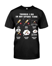 Spare Time Cricket Premium Fit Mens Tee tile